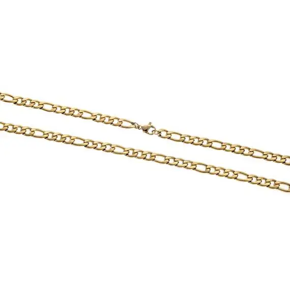 Αλυσίδα Λαιμού SΕΝΖΑ Gold Stainless Steel-45cm