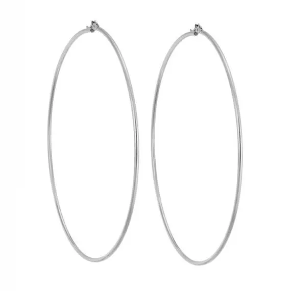 Σκουλαρίκια Senza Steel 10 cm