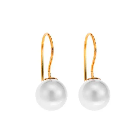 Σκουλαρίκια Senza Silver 925 Gold Plated