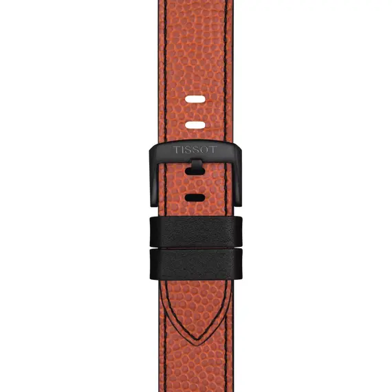TISSOT Αυθεντικό Πορτοκαλί Δερμάτινο Λουράκι NBA Wilson 22/22 T852047500