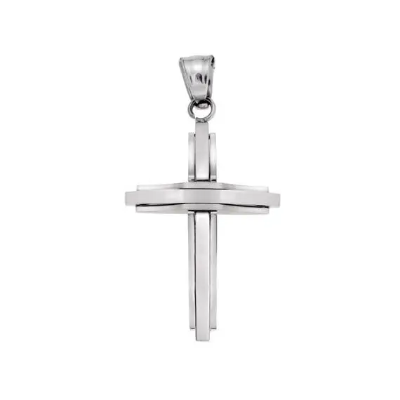 Μοτίφ Senza Men&#039;s Steel, Σταυρός από ατσάλι