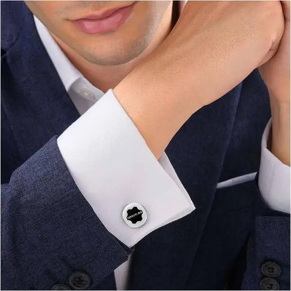 CERRUTI Steel Cufflinks CIAGC0010801, image 2
