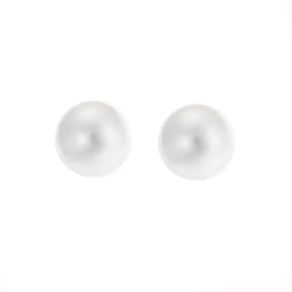 Σκουλαρίκια Senza Silver 925 με μαργαριτάρι 10mm