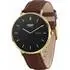 HENRY LONDON Smartwatch Gold & Chocolate Leather HLS65-0007