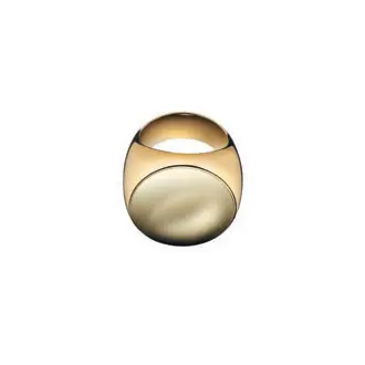 Calvin Klein Gold Stainless Steel Ring KJ07AR0107