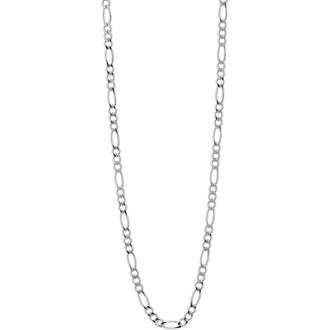 PRINCESILVERO Καδένα Figro 080 Από Ασήμι 925 60cm 1R-CH071-1-60