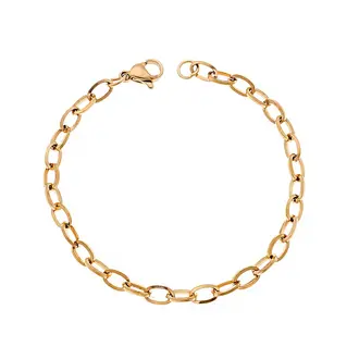 Βραχιόλι Senza Stainless Steel Gold Plated