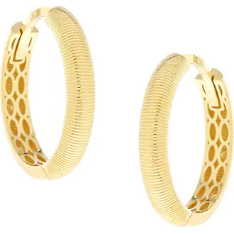 KALOUSTIAN Σκουλαρίκια Σε Κίτρινο Χρυσό 14K 5DIV.2281OR