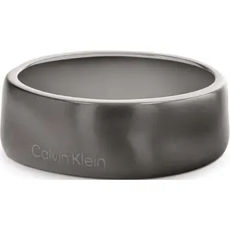 CALVIN KLEIN Stainless Steel Steel Ring 35100036H