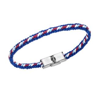 Βραχιόλι Senza Men&#039;s Steel Navy Style Cord Strap