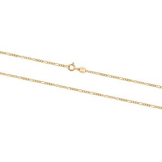 Καδένα Senza από επιχρυσωμένο ασήμι 925 - 40cm