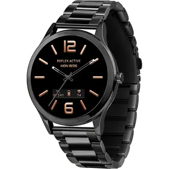 REFLEX ACTIVE Series 31 Amoled Black Smart Calling Watch RA31-4094