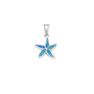 Μοτίφ Senza από ασήμι 925, Αστερίας με Opal