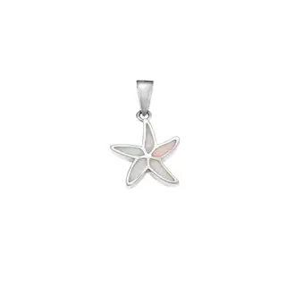 Μοτίφ Senza από ασήμι 925, Αστερίας με Opal