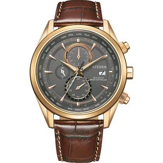 CITIZEN Eco-Drive Chronograph Radio Controlled AT8263-10H