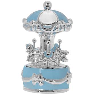PRINCESILVERO Carousel Περιστρεφόμενο Με Μουσική Από Ασήμι 925 15cm EZ/CA1911-C