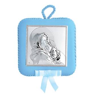 PRINCESILVERO Silver 925 Orthodox Icon Bedtime 10.5x10.5 MA/DM604-LC