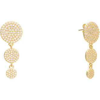 PRINCESILVERO Silver 925 Earrings 4A-SC118-3