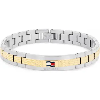 TOMMY HILFIGER Βραχιόλι Δίχρωμο Από Ανοξείδωτο Ατσάλι 2790642