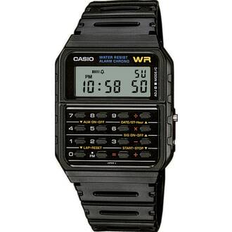 Casio Collection Black Rubber CA-53W-1ER