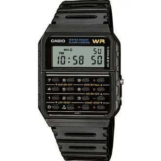 Casio Collection Black Rubber CA-53W-1ER