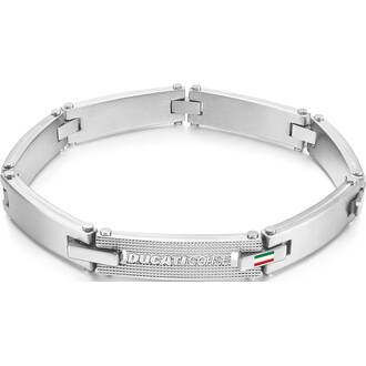 DUCATI Speciale Βραχιόλι Από Ανοξείδωτο Ατσάλι 21cm DTAGB0000505