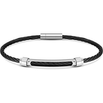 CERRUTI Only Cable Βραχιόλι Από Ανοξείδωτο Ατσάλι 20cm CIAGB2209902