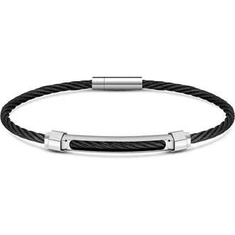 CERRUTI Only Cable Βραχιόλι Από Ανοξείδωτο Ατσάλι 20cm CIAGB2209902