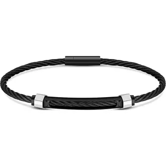 CERRUTI Only Cable Βραχιόλι Από Ανοξείδωτο Ατσάλι 20cm CIAGB2209910