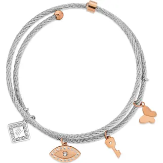 CERRUTI Kismet Βραχιόλι Από Ανοξείδωτο Ατσάλι 20cm CIJLB0000903