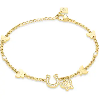 CERRUTI Carlotta Βραχιόλι Από Ανοξείδωτο Ατσάλι 17cm-20.5cm CIJLB0011801