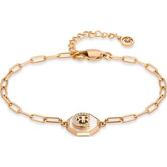 CERRUTI Canvas Studded Βραχιόλι Από Ανοξείδωτο Ατσάλι 20cm CIJLB2223603