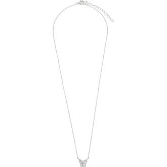 BREEZE Κολιέ Από Ασήμι 925 Με Ζιργκόν 40cm-45cm 416017.4
