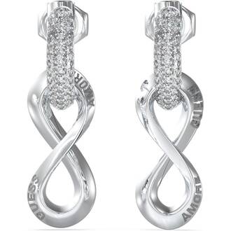 GUESS Steel Earrings JUBE05051JWRHT-U