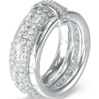 GUESS STEEL Fabulous Δαχτυλίδι Με Ζιργκόν JUBR05198JWRH