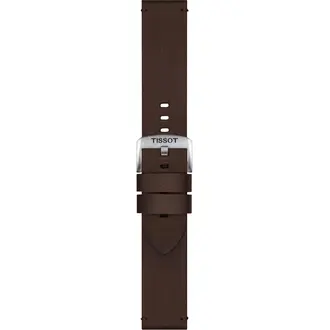 TISSOT Αυθεντικό Καφέ Συνθετικό Λουράκι 22/22 T852048221