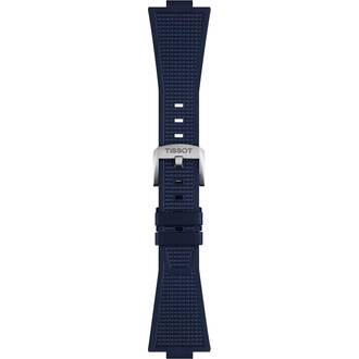 TISSOT Αυθεντικό Μπλε Καουτσούκ Λουράκι Για PRX 40mm T852049050