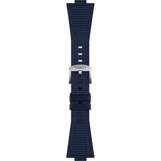 TISSOT Αυθεντικό Μπλε Καουτσούκ Λουράκι Για PRX 40mm T852049050