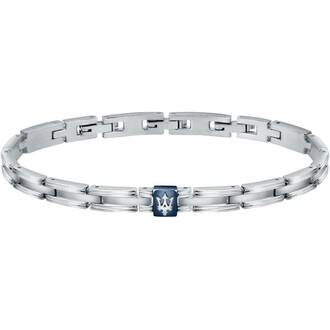 MASERATI Iconic Stainless Steel Bracelet 22cm JM420ATK03