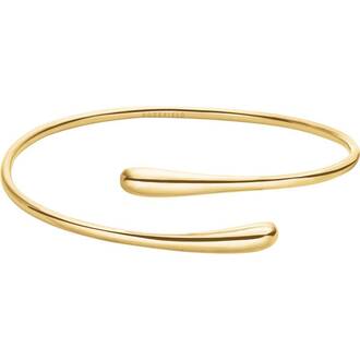 ROSEFIELD Hugged Bangle Χρυσό Βραχιόλι Από Ανοξείδωτο Ατσάλι 0.48cmx0.36cm JBCBG-J1047