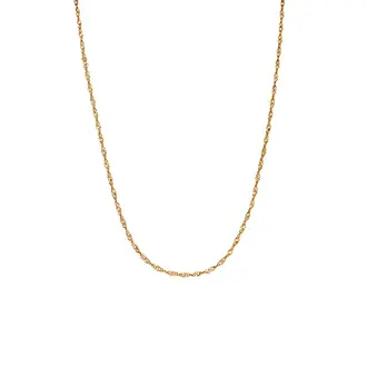 Καδένα Senza από επιχρυσωμένο ασήμι 925 - 40cm