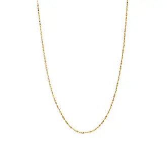 Καδένα Senza από επιχρυσωμένο ασήμι 925 - 40cm
