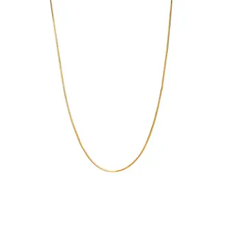 Καδένα Senza από επιχρυσωμένο ασήμι 925 - 40cm