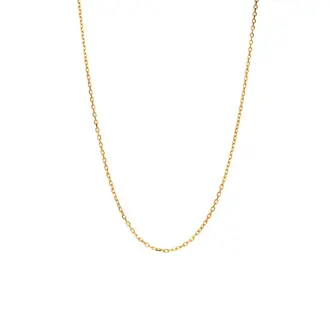 Καδένα Senza από επιχρυσωμένο ασήμι 925 - 40cm