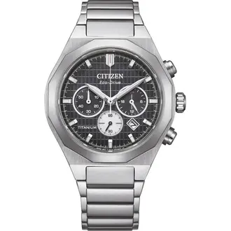 CITIZEN Eco-Drive Super Titanium Zenshin Senkei Chronograph CA4690-51E