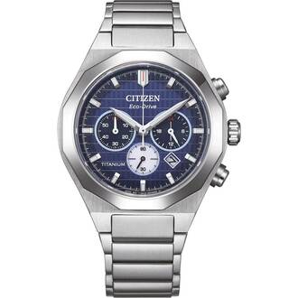 CITIZEN Eco-Drive Super Titanium Zenshin Senkei Chronograph CA4691-59L