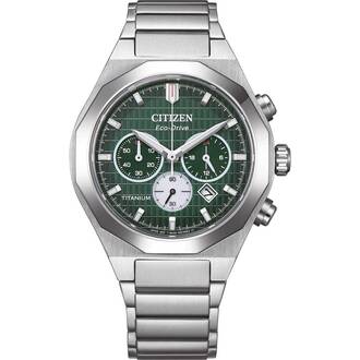 CITIZEN Eco-Drive Super Titanium Zenshin Senkei Chronograph CA4691-59X