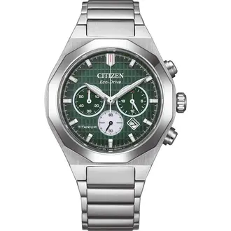 CITIZEN Eco-Drive Super Titanium Zenshin Senkei Chronograph CA4691-59X