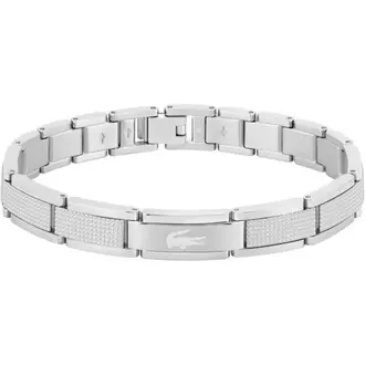 LACOSTE Stencil Βραχιόλι Από Ανοξείδωτο Ατσάλι 20cm 2040188