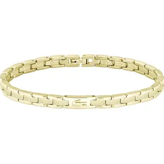 LACOSTE Metropole Βραχιόλι Χρυσό Από Ανοξείδωτο Ατσάλι 19cm 2040465